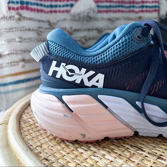 Hoka One One Gaviota 3 Ombré Blue Running Sneakers Women’s Size US 7 - Picture 4 of 9